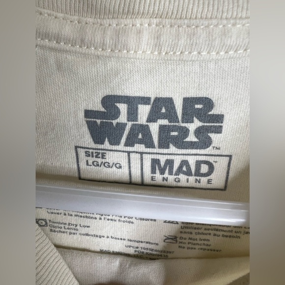 Star Wars Grogu Baby Yoda Graphic Tee Mad Engine - Picture 2 of 3